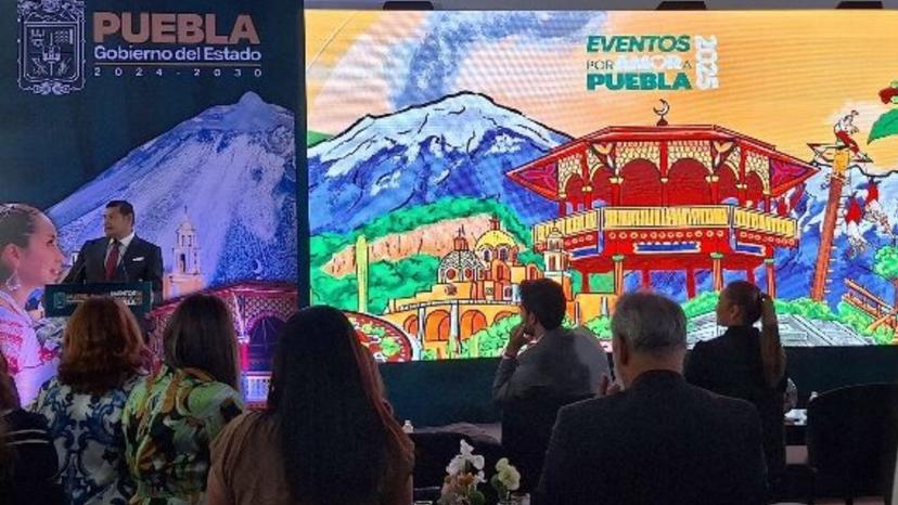 Por eventos del 2025, Puebla prevé una derrama económica de 8 mmdp