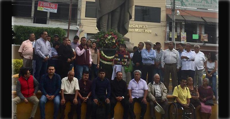 Opaco, arranque simbólico de pre campaña de Armenta en Izúcar