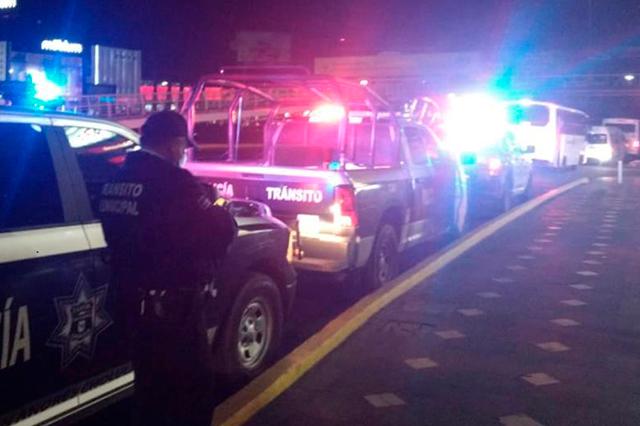 Logran disuadir arrancones con operativo en San Andrés Cholula