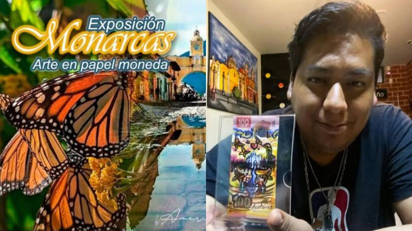 En Guatemala, artista de Acatzingo será parte de la exposición "Monarcas"