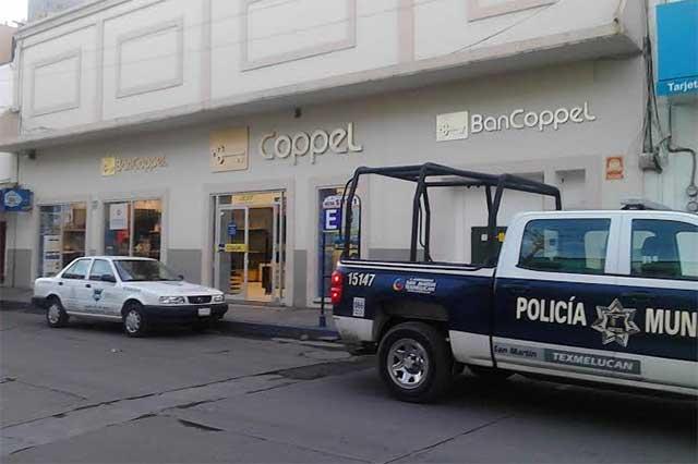 Roban por segunda vez Coppel en Texmelucan