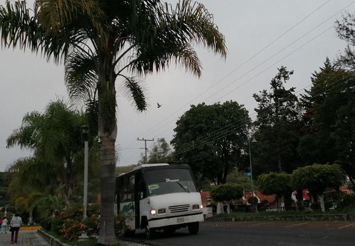 Asaltan microbús de la línea Metepec y golpean a pasajeros