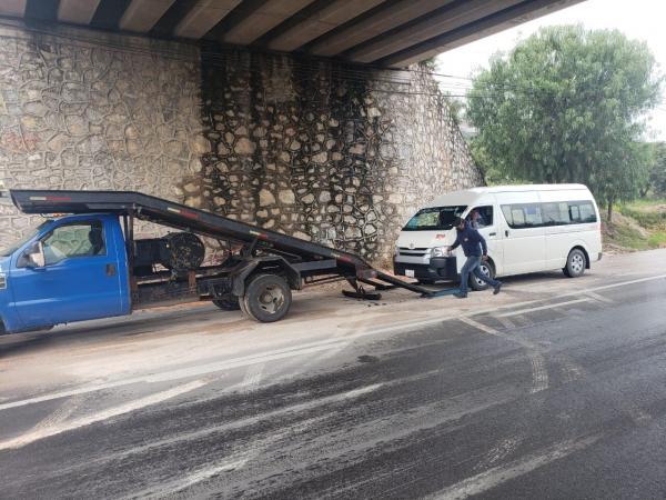 Asegura SMT 12 unidades irregulares en Tepeaca e infracciona a 11