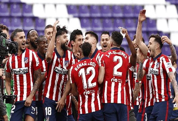 Atlético de Madrid es el nuevo campeón de la liga española 2020-2021