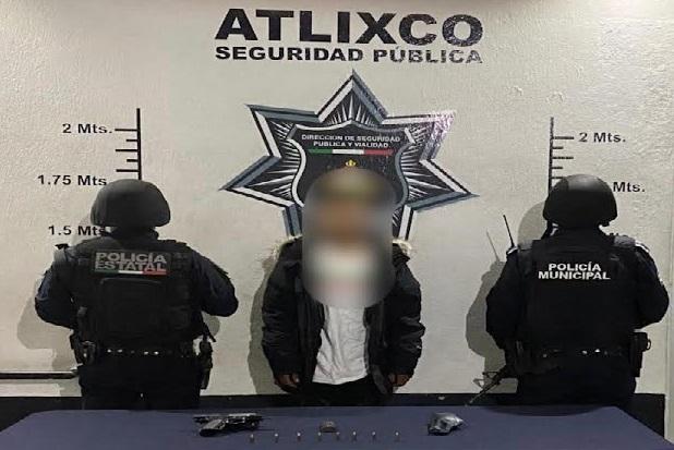 Detienen a cinco en Atlixco