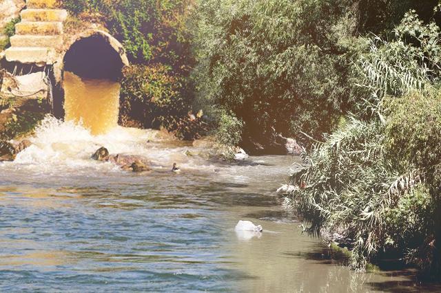 En Coronango brigadistas realizan recorrido para ubicar descargas al Atoyac