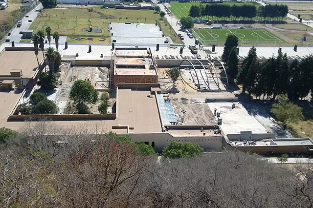 A pesar de amparo siguen obras en ex hospital de Cholula