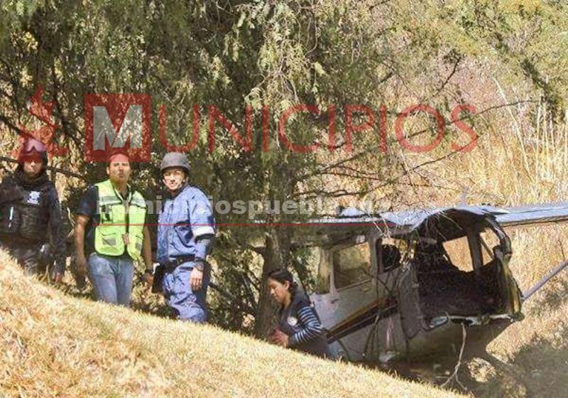 Mueren tres personas al caer avioneta en el Citlaltépetl
