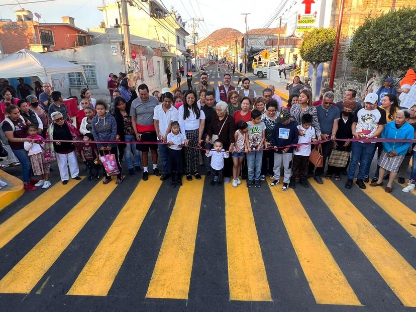 Ayala rehabilitó la calle 4 Norte, principal arteria vial de Atlixco