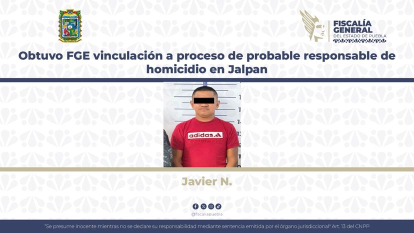Vinculan a proceso a Javier por homicidio en Jalpan