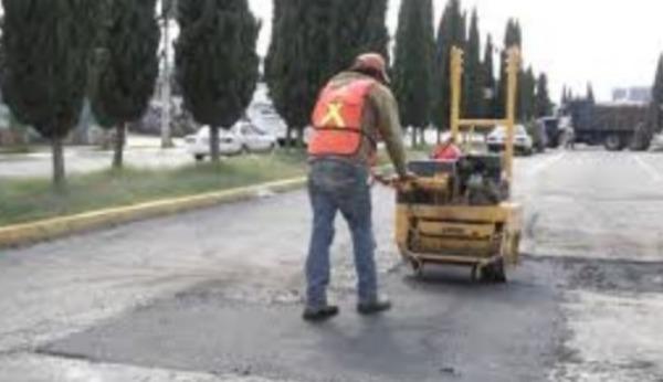 Ayuntamiento de Puebla cubrió 27 mil metros cuadrados de baches en 20 días 