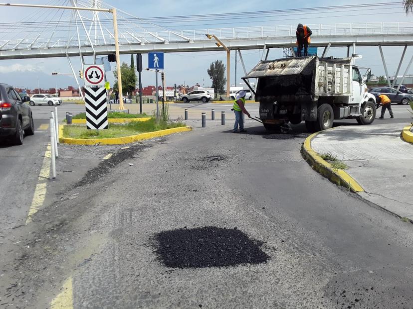 Ojo: realizan trabajos de bacheo en Cúmulo de Virgo