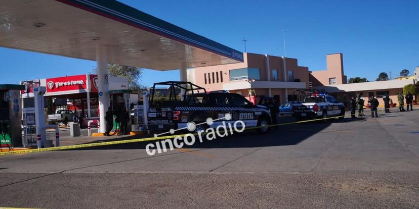 Balacera en gasolinera sobre la federal Puebla-Tlaxcala