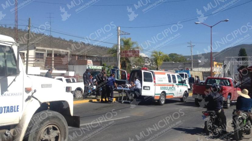 Por asalto, arman balacera en el centro de Tecamachalco