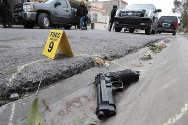 Sujeto solitario realiza disparos en calles de Huejotzingo