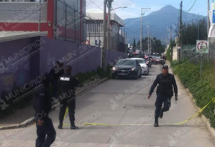 Acorralan a hombres armados en Amozoc tras balacera entre bandas