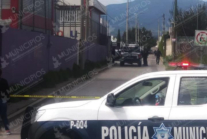 Acorralan a hombres armados en Amozoc tras balacera entre bandas