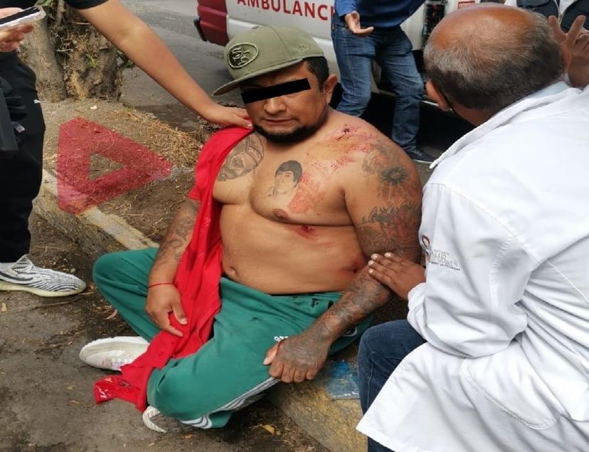 El ataque a este hombre puso en riesgo a niñas y niños en centro de vacunación de Puebla