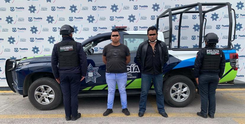 Detienen a tres sujetos por robo a pasajeros en la Ruta 45A