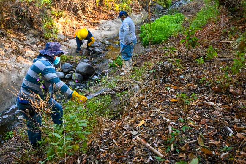 Piden que autoridades se sumen al cuidado de la barranca La Leona en Atlixco