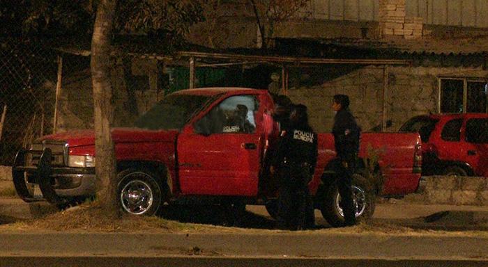 Reciben a policías a balazos en Barranca Honda Puebla