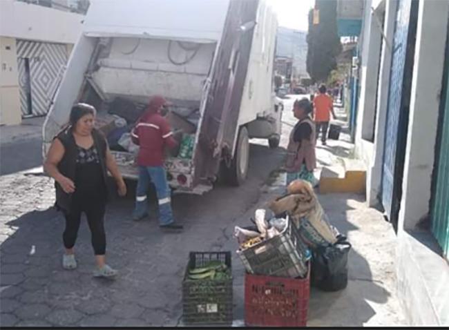 Por confinamiento aumentó casi 100% recolección de basura en Tehuacán