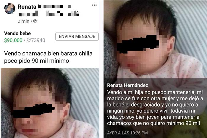 Vende a su bebé en Teziutlán porque su marido se fue con otra