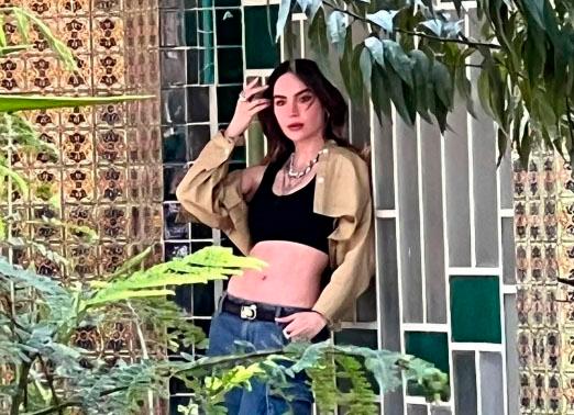 Belinda está en Atlixco para grabar película Canas al aire