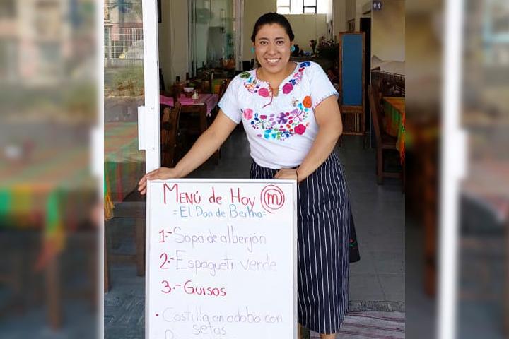 Visita el restaurante de Bertha, la poblana ganadora de Master Chef