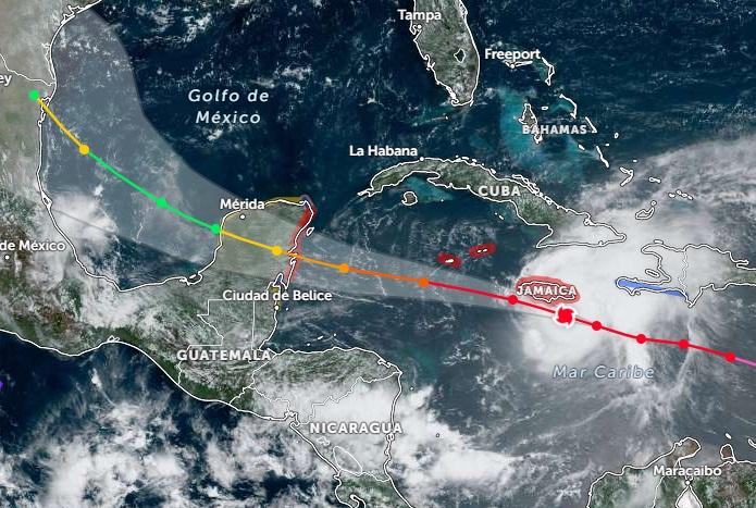 Decretan Alerta Amarilla en Quintana Roo por acercamiento de Beryl