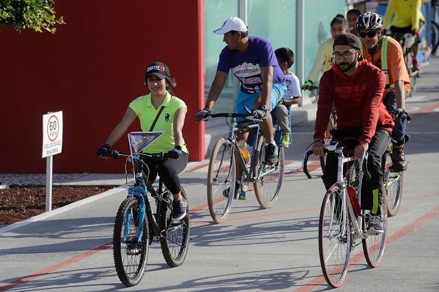 Promueven uso de bicis y motos para mejorar movilidad en Atlixco