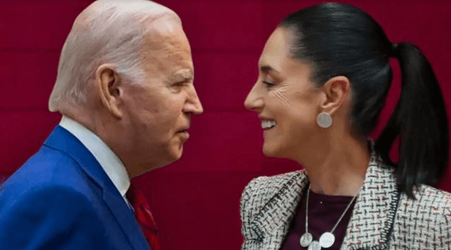 Biden está feliz con Claudia y su rosca Sams Club