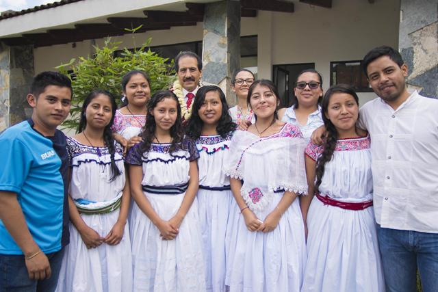 Rector de la BUAP visita a estudiantes de Gestión Territorial