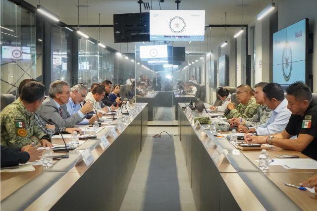 Reitera Chedraui coordinación interinstitucional de Seguridad con los tres niveles de gobierno