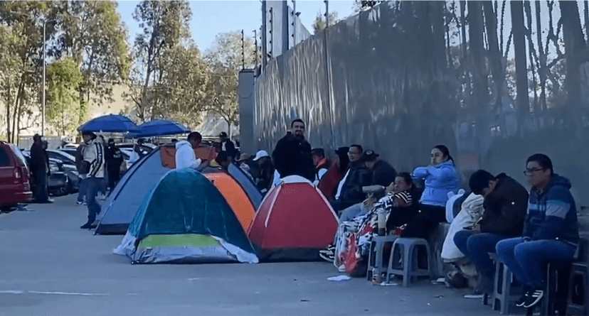 VIDEO Desilusión, no hay venta de boletos en taquillas del Cuauhtémoc