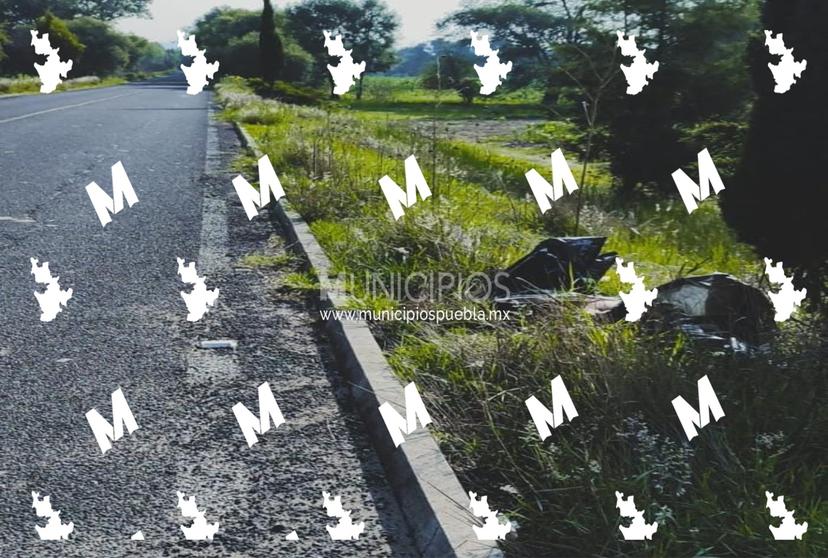 Dentro de bolsas plásticas localizan un cadáver en Axocomanitla