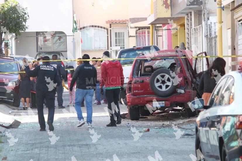 VIDEO Así explotó la bomba que dejaron en vivienda de Real de Guadalupe