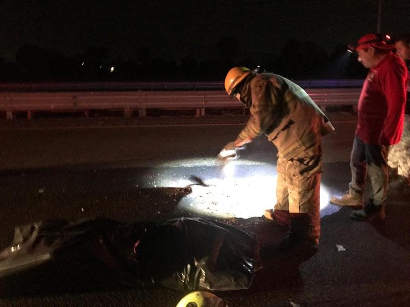 Motociclista fallece arrollado en la autopista Puebla-Orizaba 