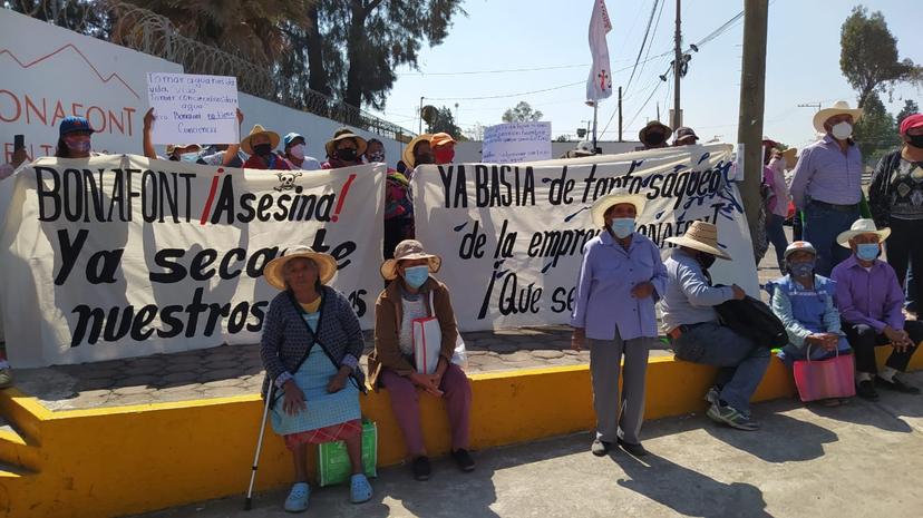 Bonafont cuenta con permisos de Conagua para operación en Juan C. Bonilla: Segob