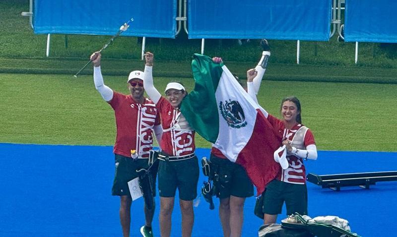 Arqueras dan la cara por México y logran la primera medalla en París 2024