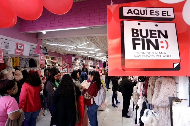 Lenta recuperación, reportan comercios por el Buen Fin en Puebla