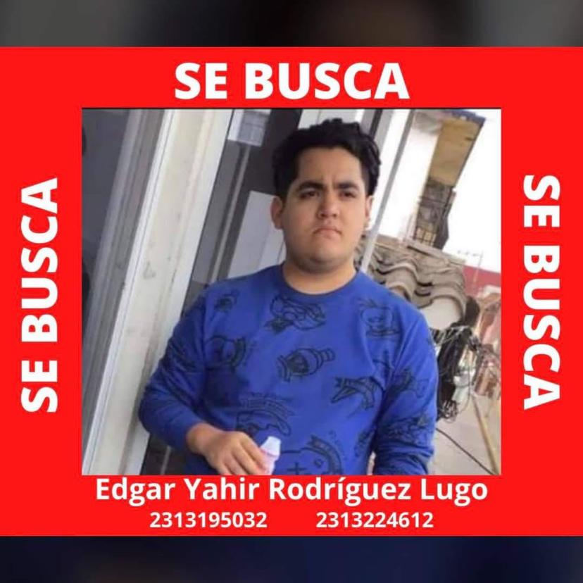 Yahir Rodríguez de 18 años desapareció en Teziutlán; su familia lo busca