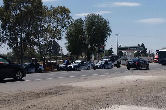 Inician operativo para hallar autos robados en Texmelucan