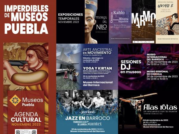 Presenta Museos Puebla 200 actividades culturales en noviembre