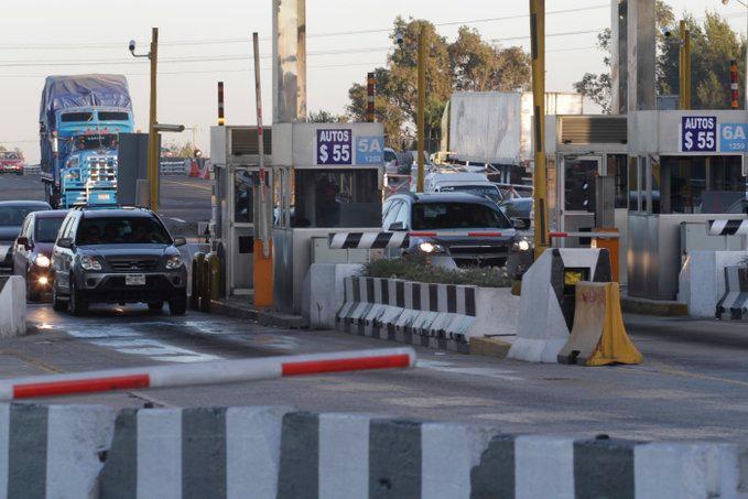 Cierran autopista por fuga de gas a la altura de Amozoc