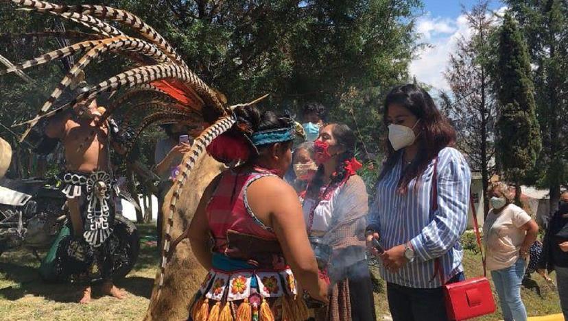 Celebran Tlapalehuil en Cholula