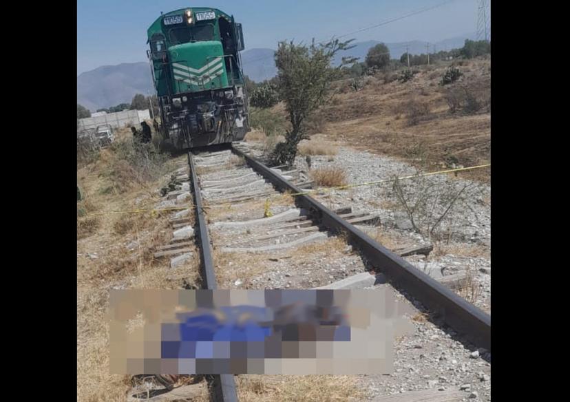 Encuentran cadáver en las vías del tren en Cuapiaxtla de Madero