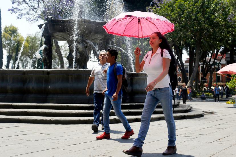 Domingo de sol y temperaturas hasta de 40 grados en Puebla