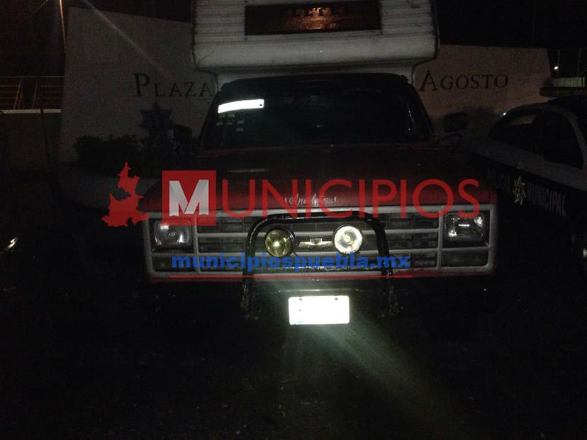 Ladrones balean a policía de Texmelucan