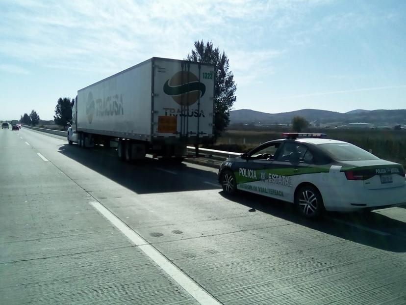 SSP recuperó tráiler con mercancía propiedad de Walmart